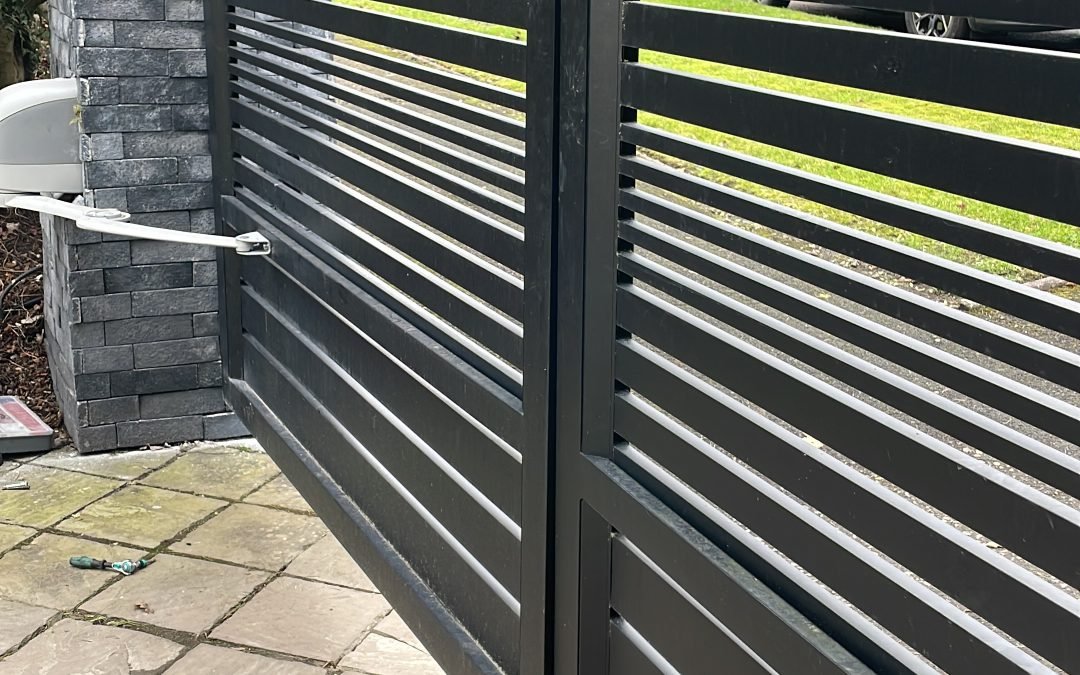 Swing Gate Motor and Intercom Installation