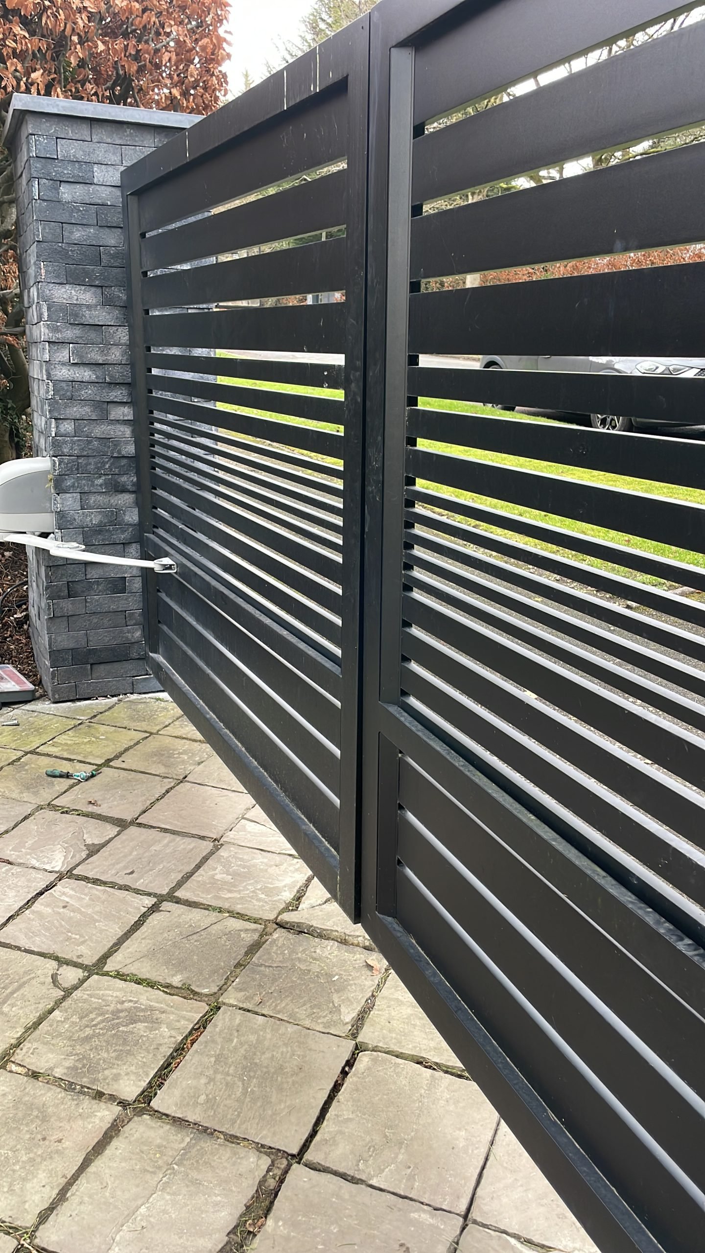 Swing Gate Motor and Intercom Installation