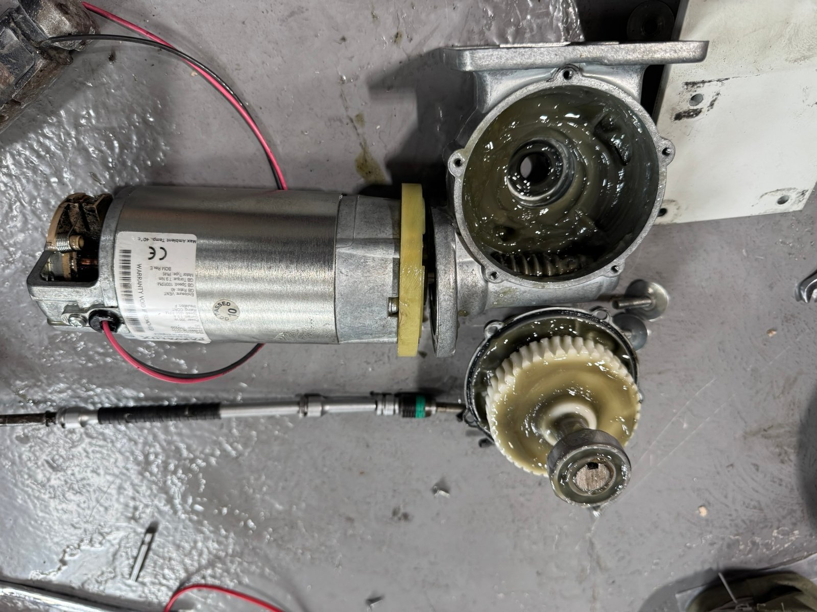 Repair to Fabric Roller